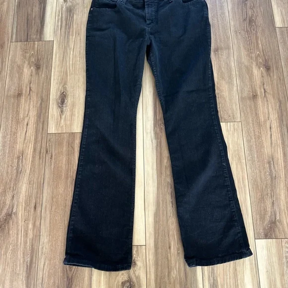 Wrangler womens q-baby black jeans size 15/16 x 34 - Picture 2 of 5